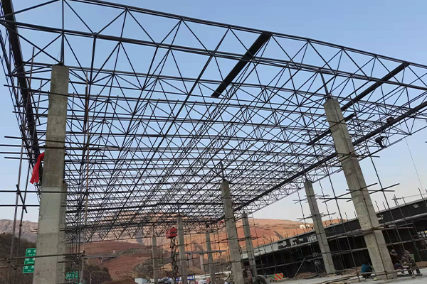 奎屯钢结构网架图片